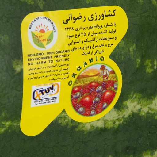 هندوانه ارگانیک کشاورزی رضوانی